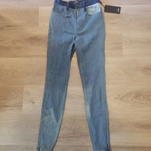 Hudson jeans colorblock skinny jeans size 27